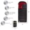 Leisure Sports 3 Season XL Sleeping Bag, Black/Red 549819GQM - alternate 2